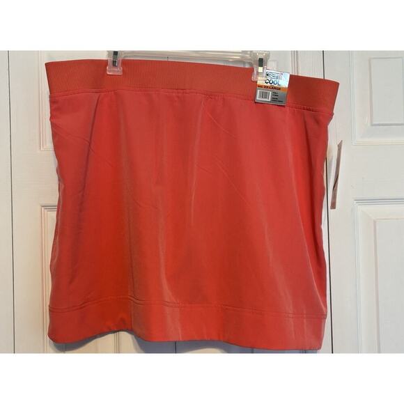 32 Degrees Cool Skort Adult XXL Coral Skirt Athletic Womens Athleisure - Picture 3 of 8